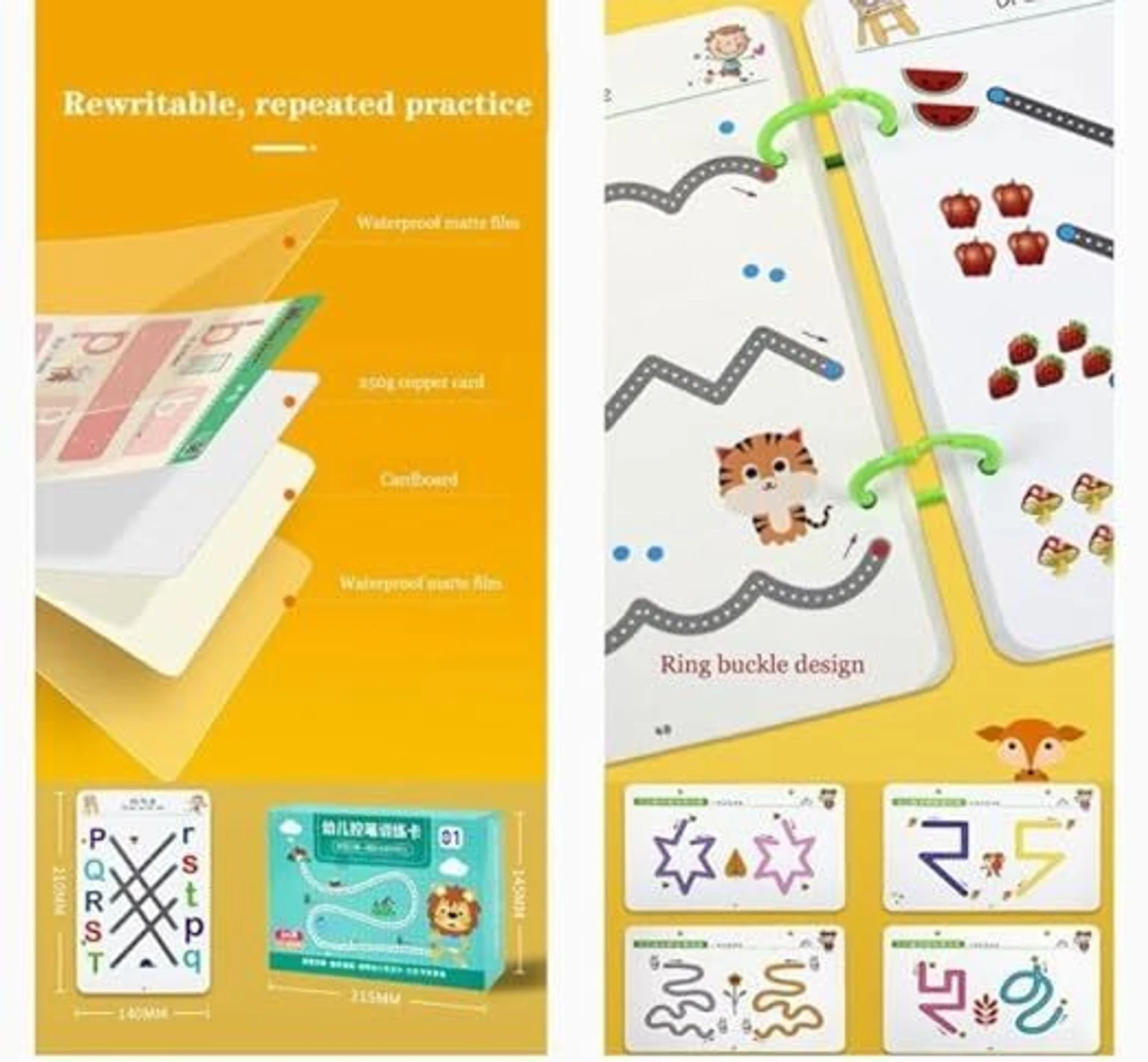 reusable pen control workbook (spiral, reusable pen control workbook) reusable pen control workbook (spiral, reusable pen control workbook)